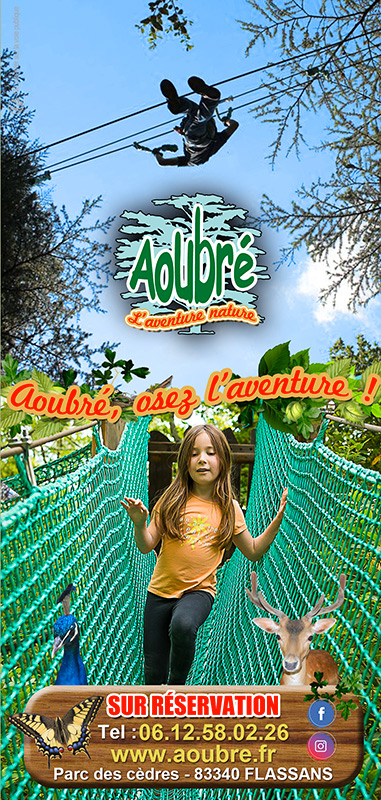 Parc Abroué Flyers Sites Info téléchargement dépliant