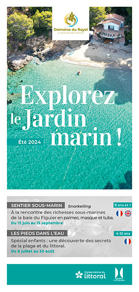 Brochure Jardin Marin, Domaine du Rayol 2024